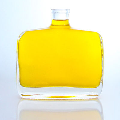 工業用酒 300ml 独特の丸型肩型 スーパーフリントガラスボトル コルク