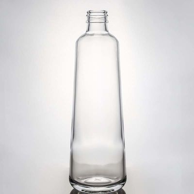 ジン・ラム・ウォッカ・ウイスキー用 スーパー・フリント・ラウンド・クリアグラスボトル 580ml 1000ml