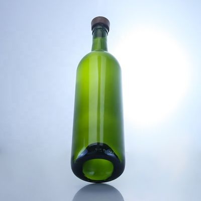700ml アンティーク グリーン ガラス ボトル アルコール ラム ジン オイル ビール ベース 素材 ガラス
