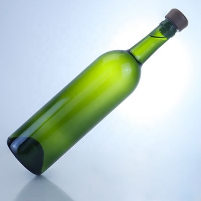 700ml アンティーク グリーン ガラス ボトル アルコール ラム ジン オイル ビール ベース 素材 ガラス