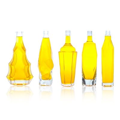 アルミキャップとフリントガラスで 750ml ガラス酒瓶 最も人気のあるオプション