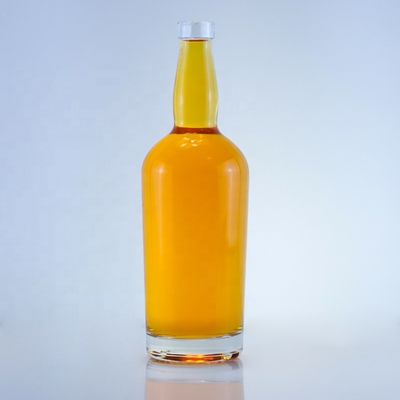 透明ガラス製のビール用 750ml 透明ガラスボトル
