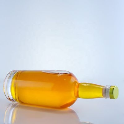 透明ガラス製のビール用 750ml 透明ガラスボトル