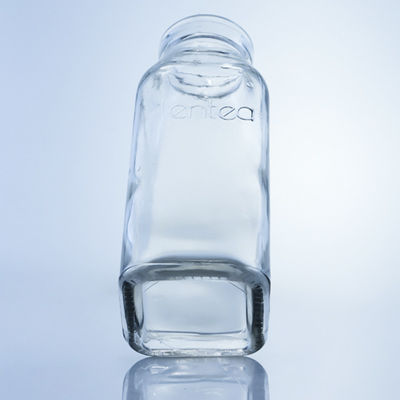 透明またはカスタマイズされた 280ml 350ml 500ml グラスジュースボトル