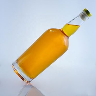 透明ガラス製のビール用 750ml 透明ガラスボトル