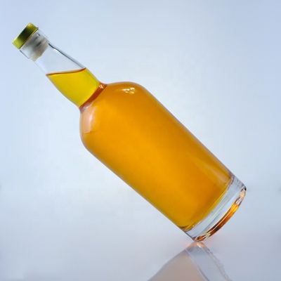 透明ガラス製のビール用 750ml 透明ガラスボトル
