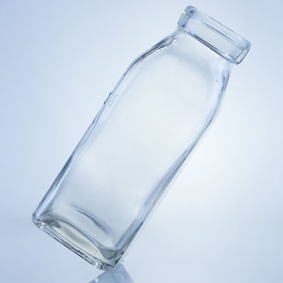 透明またはカスタマイズされた 280ml 350ml 500ml グラスジュースボトル