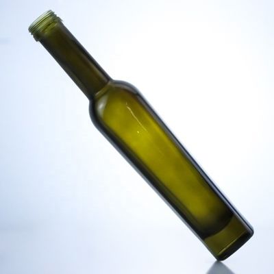 375ml ダークグリーン オリーブオイル ガラスボトル アcido Etch 表面操作と高い色