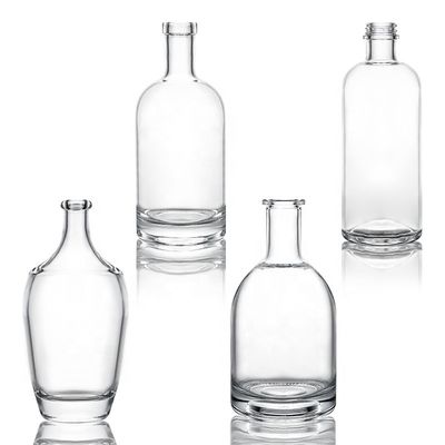 クローンキャップ 密封 200ml 透明の丸いガラスボトル 炭酸飲料を散装する