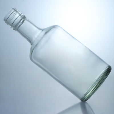 クローンキャップ 密封 200ml 透明の丸いガラスボトル 炭酸飲料を散装する