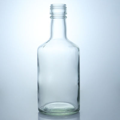 クローンキャップ 密封 200ml 透明の丸いガラスボトル 炭酸飲料を散装する
