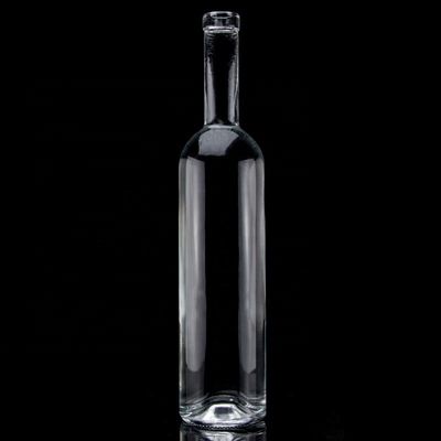 精巧なデザイン ウォッカ 酒 750ml 透明ガラスボトル スクリューキャップ