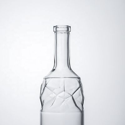 清潔なスーパーフリントガラスボトル 750ml ジン・ラム・ウイスキー・ワイン