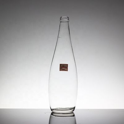ガラスカラー オリーブオイル包装ボトル 多角形デザインとコルクキャップの閉塞