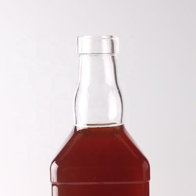コラー素材 グラス 500ml 700ml ビスキー・ラム・ジン・ブランディ用 凸字透明ボトル