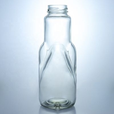 ガラス製品 牛乳飲料とスパイスバニラ調味料のためのデカルガラスボトル