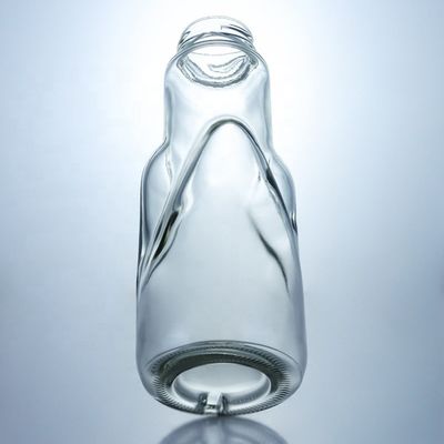ガラス製品 牛乳飲料とスパイスバニラ調味料のためのデカルガラスボトル