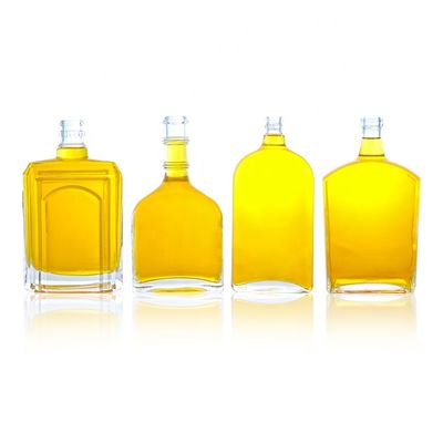 オーダーメイド 375ml 500ml 700ml 750ml スーパーフリント ガラスボトル ジン ウォッカ テキラ ラム
