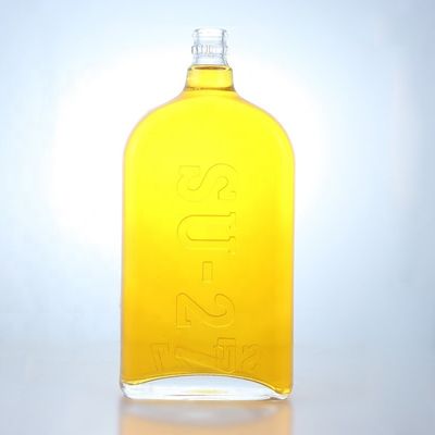 オーダーメイド 375ml 500ml 700ml 750ml スーパーフリント ガラスボトル ジン ウォッカ テキラ ラム