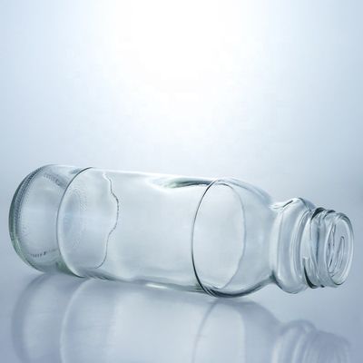 メタル蓋と透明なデザインのサラダガラスボトル 100ML200ml 250ml 500ml 1 リフト