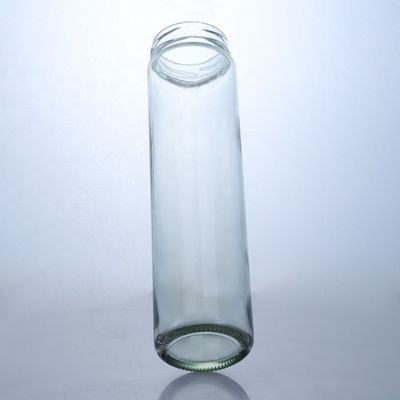 スクロールキャップ オーダーメイド容量 牛乳水汁コンブッチャのためのガラスボトル