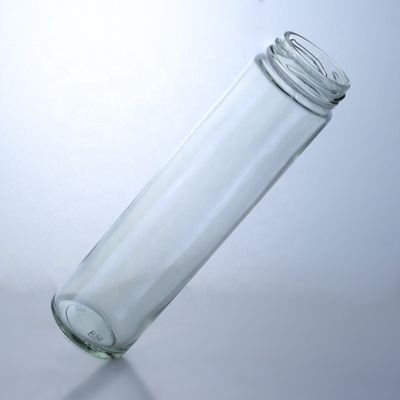 スクロールキャップ オーダーメイド容量 牛乳水汁コンブッチャのためのガラスボトル