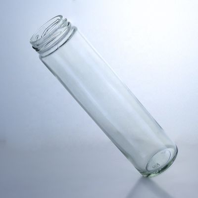 スクロールキャップ オーダーメイド容量 牛乳水汁コンブッチャのためのガラスボトル
