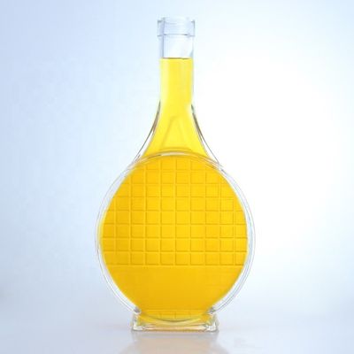 グラス製品 独特の形のボトル 750ml 700ml ウォッカ ウィスキー テキラ ブランデー