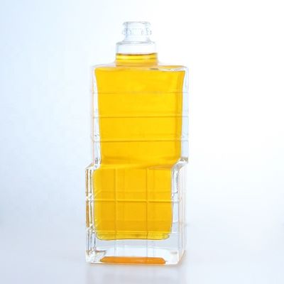 グラス製品 独特の形のボトル 750ml 700ml ウォッカ ウィスキー テキラ ブランデー