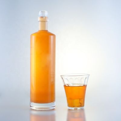 750 ml 密封型コルク エクストラ フリント ウォッカのための中国飲料 ガラスパッケージボトル