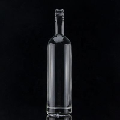 350ml/700ml/750ml 容量で 華やかなヴィンテージデザインのガラステキラスピリットボトル
