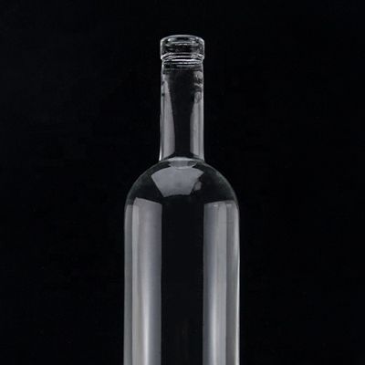 350ml/700ml/750ml 容量で 華やかなヴィンテージデザインのガラステキラスピリットボトル