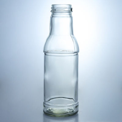 オーダーメイド容量 ガラスボトル ジュース ミルク ケチャップ サラダ チリソース 320ml