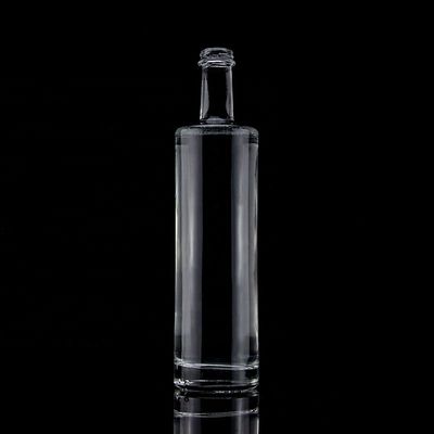 独特のデザイン 750ml ロング ネック 空のウォッカ ガラスボトル スクリューキャップ スーパーフリント ガラス