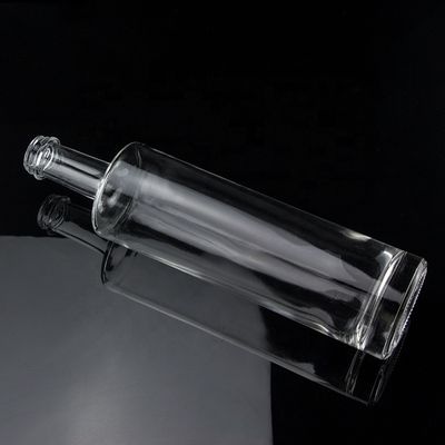独特のデザイン 750ml ロング ネック 空のウォッカ ガラスボトル スクリューキャップ スーパーフリント ガラス