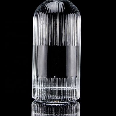 500ml 700ml スクリューキャップ スーパーフリント ガラス 空のウイスキーボトル デザイン クラシック 丸