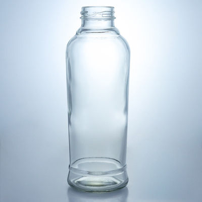 お茶 円筒形 420ml ガラスの飲み物 ボトル コルクキャップと円筒形