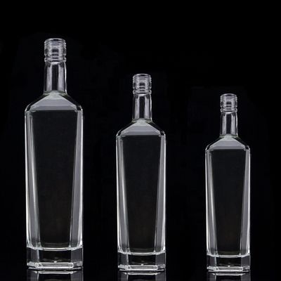 グラス・ウイスキーボトル 方角 700ml 厚底 750ml 500ml 烈酒用テキラボトル
