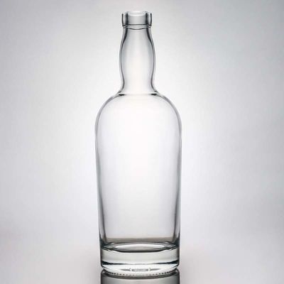 オーダーメイド ロゴ ガラスカラー 卸売 ショート ネック ジン ラム ブランデー ウイスキー 酒瓶 コルク