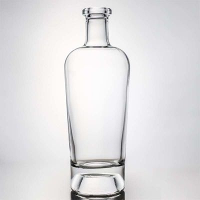 オーダーメイド ロゴ ガラスカラー 卸売 ショート ネック ジン ラム ブランデー ウイスキー 酒瓶 コルク