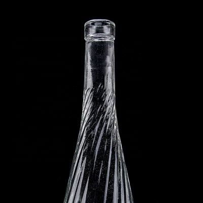 グラスボディ素材 500ml 700ml ウィスキーワインボトル 独特の底が上がったデザイン