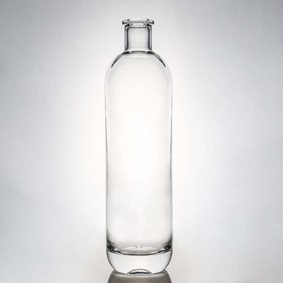 ベース素材 ガラス 500ml 700ml 750ml スーパーフリント 丸い透明ガラスボトル