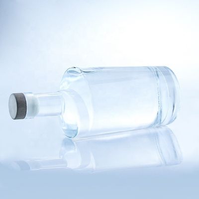 コラー素材 ガラス 750ml 透明またはカスタマイズされた形状のガラスボトル