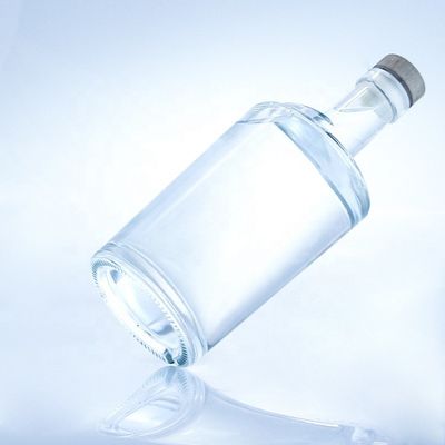 コラー素材 ガラス 750ml 透明またはカスタマイズされた形状のガラスボトル