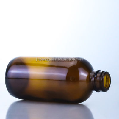 350ml 空のグラスビールボトル クローネッドキャップ シルクスクリーンとホットスタンプ ユニークなデザイン