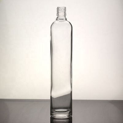 スクリーン印刷 特徴的な高さ 薄いボトル 長いガラス ボトル 500ml 750ml