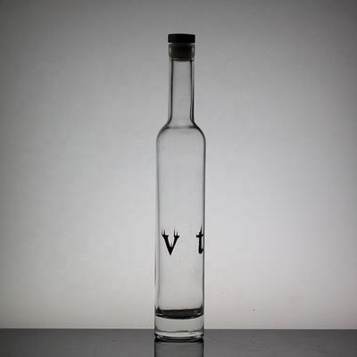 スクリーン印刷 特徴的な高さ 薄いボトル 長いガラス ボトル 500ml 750ml