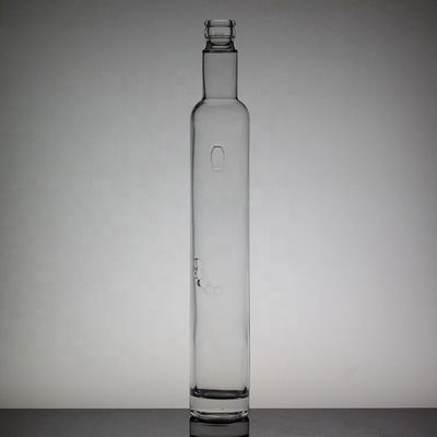 スクリーン印刷 特徴的な高さ 薄いボトル 長いガラス ボトル 500ml 750ml