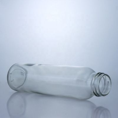 工業飲料 一般 フリント ガラス 水瓶 スクロールキャップ 350ml 500ml 750ml