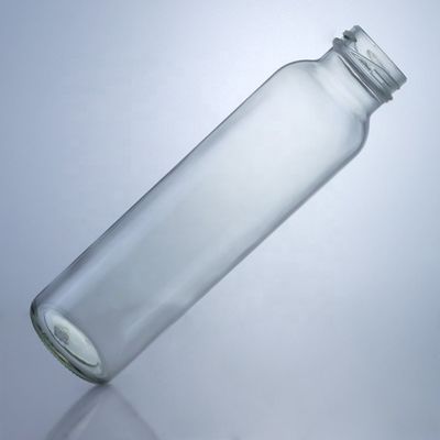 工業飲料 一般 フリント ガラス 水瓶 スクロールキャップ 350ml 500ml 750ml